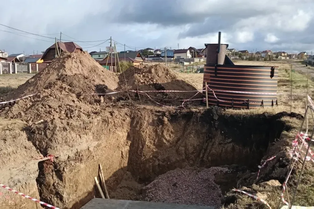 В поселке Солонцы под Красноярском проложили 23 км водопровода