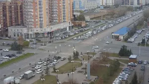 В Красноярске перекрыли дороги у МВДЦ «Сибирь» из-за спортивного форума