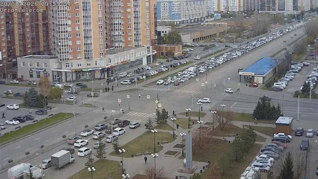 В Красноярске перекрыли дороги у МВДЦ «Сибирь» из-за спортивного форума