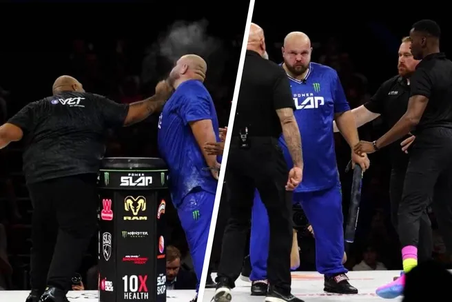 Красноярец Вася «Пельмень» проиграл чемпионский реванш в Power Slap