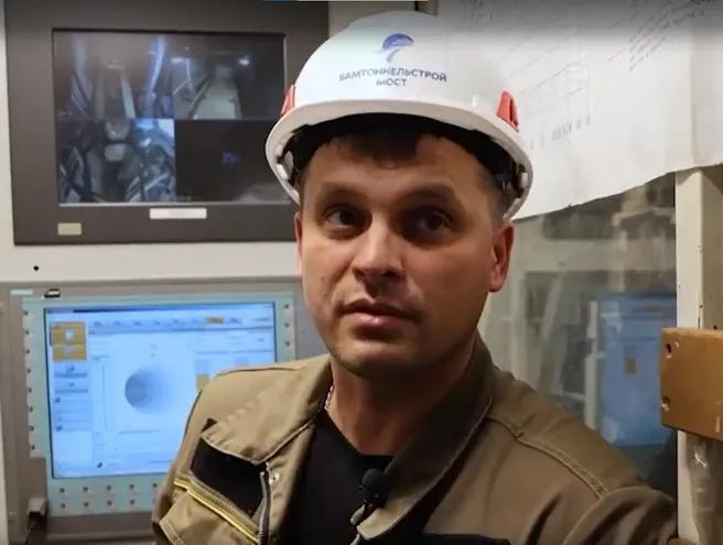 Оператор ТПМК рассказал о работе на стройке красноярского метро